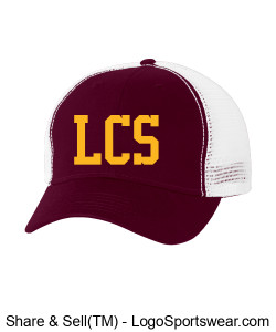 One Size LCS Trucker Hat Design Zoom