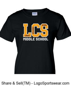 LCS Middle School Women's Tee Design Zoom